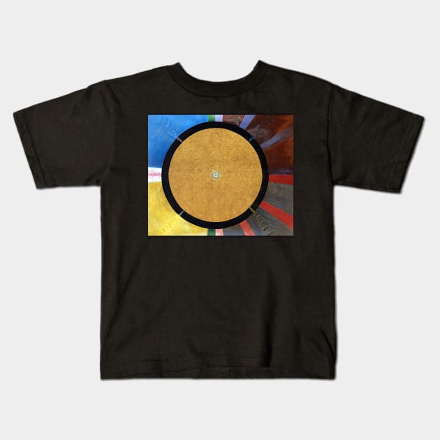 Hilma af Klint Altarpiece No.3 1915 Abstract Painting Kids T-Shirt by tiokvadrat